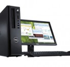 dell戴尔 Vostro 3800 台式电脑 i3-4170 4G 500G 21.5英寸 Win7