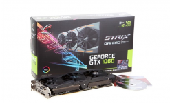 Asus/华硕 STRIX-GTX1060-O6G-GAMING 猛禽 电脑游戏独立显卡 RGB