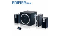 Edifier/漫步者 C2电脑音箱多媒体2.1木质重低音炮音响
